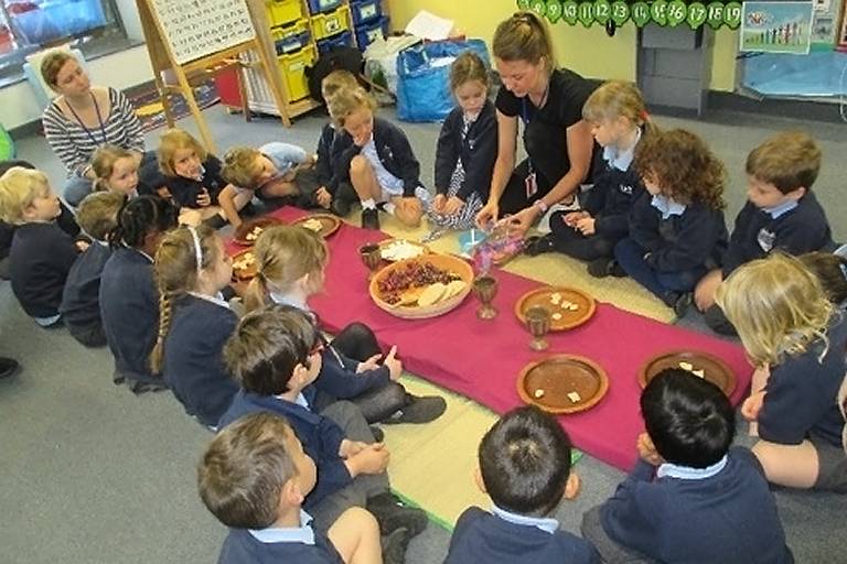 Sharing a meal